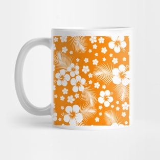 Hawaiian Hibiscus Yellow-Orange Mug